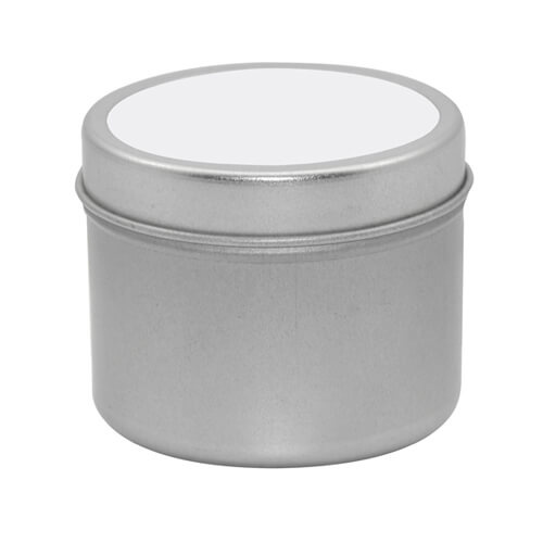 Scented candle in the metal box - big - Sublimation Thermal Transfer