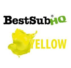 BestSub HQ Sublimation Ink - Yellow 1000 ml Sublimation Thermal Transfer