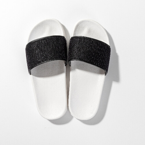 Adult flip-flops for sublimation - white sole