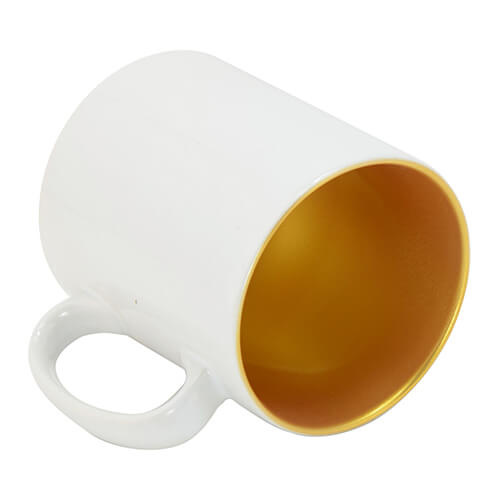 Mok van 300 ml met gouden binnenkant Sublimatie Thermal Transfer