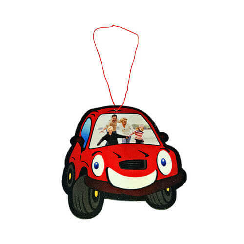 Nemez akasztó szublimációs - autó