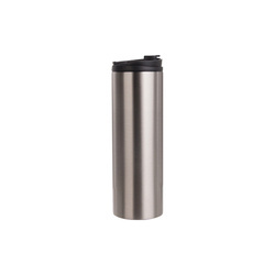 Μπουκάλι από ανοξείδωτο χάλυβα 500 ml για εξάχνωση - ασημί