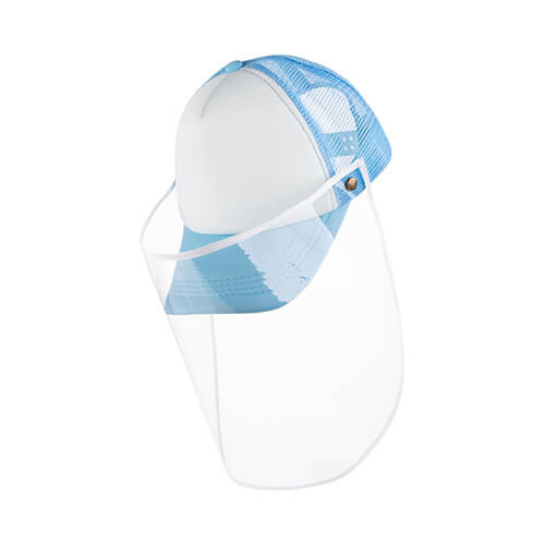 Une casquette pour une visière pour la sublimation - bleu clair