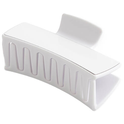 Children's hair clip for sublimation - white