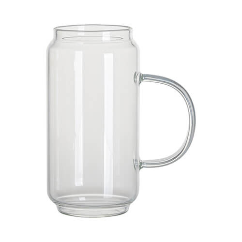 A 400 ml glass with a handle for sublimation