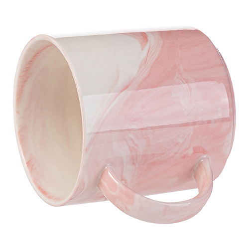 Cană 350 ml pentru sublimare - marmură roz