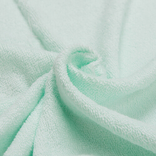 Serviette enfant avec capuche pour sublimation - vert clair