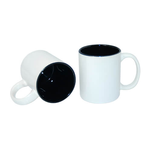 Mug A+ 330ml with black interior Sublimation Thermal Transfer