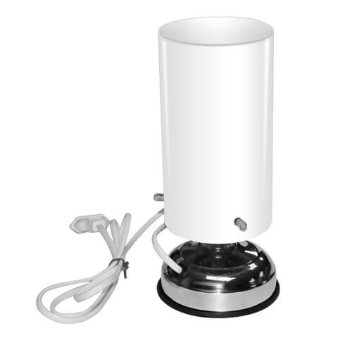 Stojaca lampa so skleneným tienidlom Sublimácia Tepelný prenos