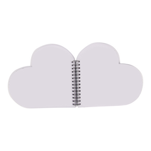 Insert for heart-shaped spiral notebook