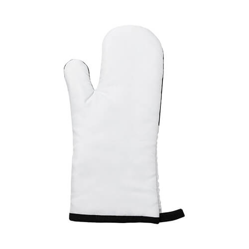 Oven mitt with anti-skid rubber for sublimation