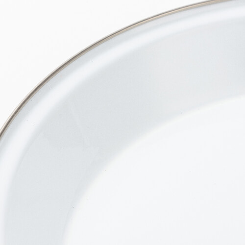 Emaljplatta Ø 25 x 3,4 cm för sublimering