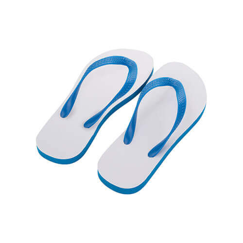 Children’s Photo Flip-Flops blue Sublimation Thermal Transfer