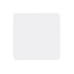 Négyzet alakú bögretömb, alumínium és parafa Szublimációs hőátvitel