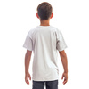 Camiseta de manga corta solar para jóvenes - Blanco