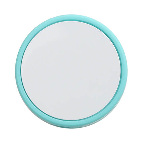 Capac de paie din silicon Ø 0,8 / 1 cm pentru sublimare - cerc verde