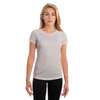 Dames-T-shirt korte mouwen Solar voor sublimatie - Parelgrijs