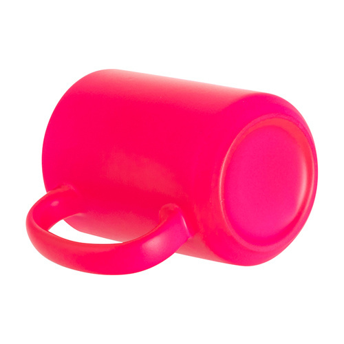 Hrnček Max Fluo Color - ružový, matný na termotransfer