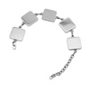 Bracelet with 5 metal plates Sublimation Thermal Transfer
