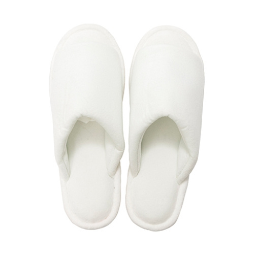 Adult slippers with long upper for sublimation - white sole