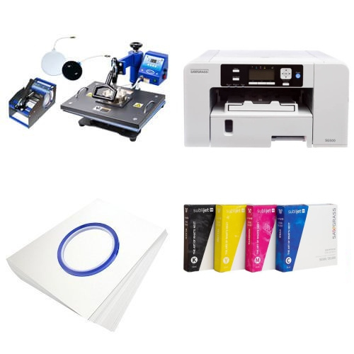 Sawgrass Virtuoso SG500 + COMBO3 sublimering termisk transfer multifunktionsprinter kit