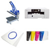 T-shirt printerkit Sawgrass Virtuoso SG1000 + CLAM-C46 Sublimatie Thermische Transfer