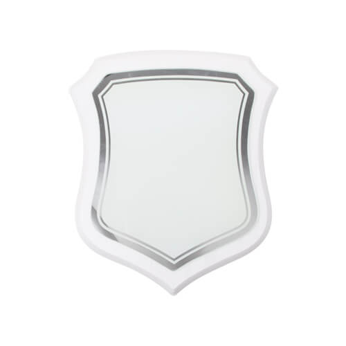 Stikla rāmis - vairogs uz balta MDF sublimācijas substrāta