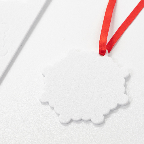 Samochodowa zawieszka zapachowa do sublimacji - płatek śniegu