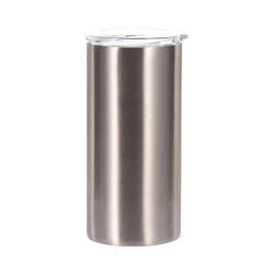 Mug / tumbler 350 ml for sublimation - silver