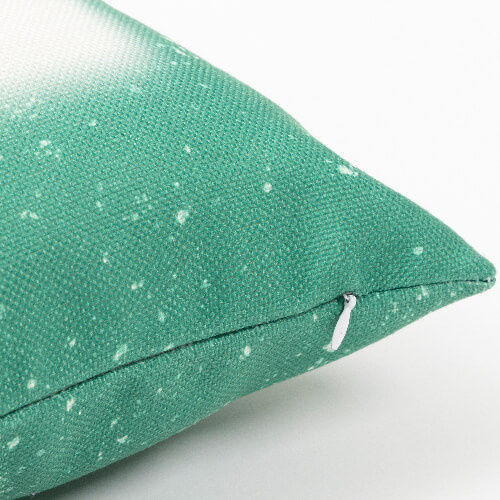 Linnen kussensloop 40 x 40 cm Bleached Starry Green voor sublimatie
