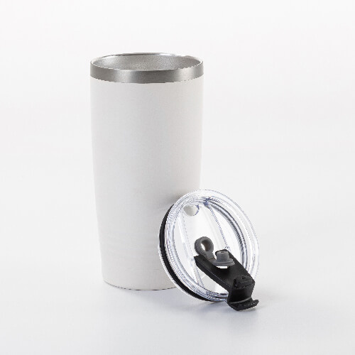 Ringneck 600ml lämpöastia sublimaatiota varten - matta valkoinen