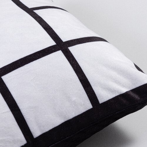 Plush pillowcase with panels for photos for sublimation - 13 panels