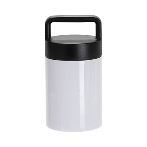 Termoska z nerezovej ocele 400 ml na sublimáciu - biela