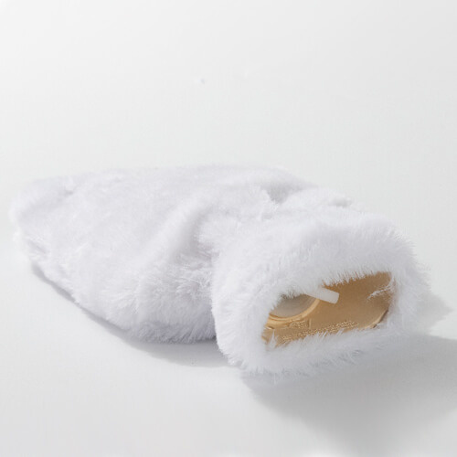 500 ml hot water bottle cover for sublimation - white