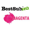 Sublimaatiomuste Best Sub HQ - Magenta 1000 ml Sublimaatio Lämpösiirto