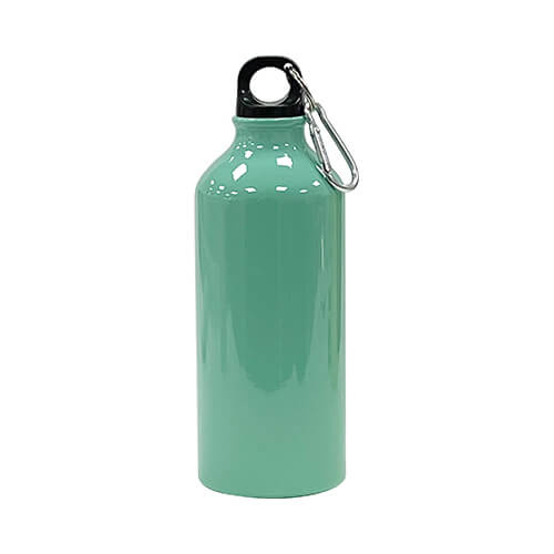 A 600 ml tourist water bottle for sublimation - green