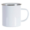 Metal enamel mug 500 ml for sublimation - white