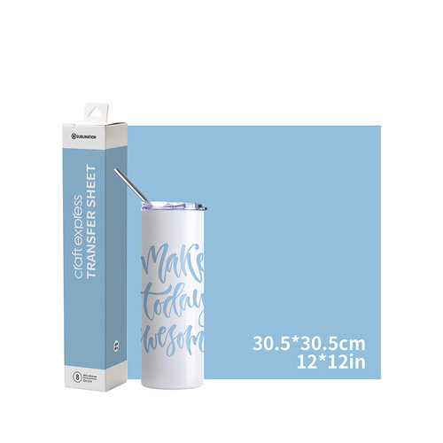 Craft Express prenosni list svetlo modre barve 30,5 x 30,5 cm - 8 kosov.