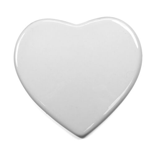 Ceramic tile heart 10 cm Sublimation Thermal Transfer