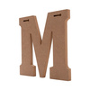 Literă decorativă 25 cm din MDF pentru sublimare - M