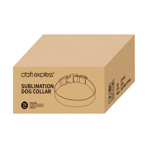 Juego de 4 collares para perros sublimados