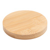 Rund oplukker i bambus ∅ 8 cm til sublimering