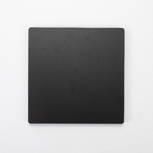 Szublimációs farostlemez 20 x 20 x 0,6 cm - 2 db. - fekete hátlap