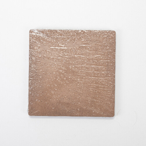 Плочи от фибростъкло за сублимация 20 x 20 x 0,6 cm - 2 бр. - светлокафяв гръб