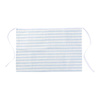 Canvas sublimation apron - cream with blue stripes