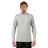 Solar langærmet t-shirt til sublimering - Pearl Grey