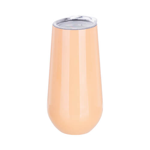 Champagne mug for sublimation - orange