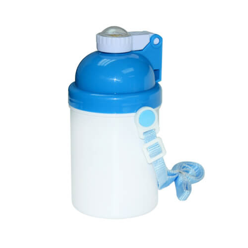 Fles / Waterfles voor kinderen blauw Sublimatie Thermal Transfer