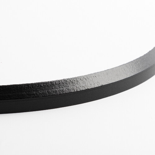 MDF-kehys mustalla reunalla sublimaatiota varten - ∅ 30,5 cm