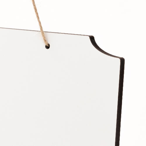 Colgador de puerta de MDF para sublimación - roseta